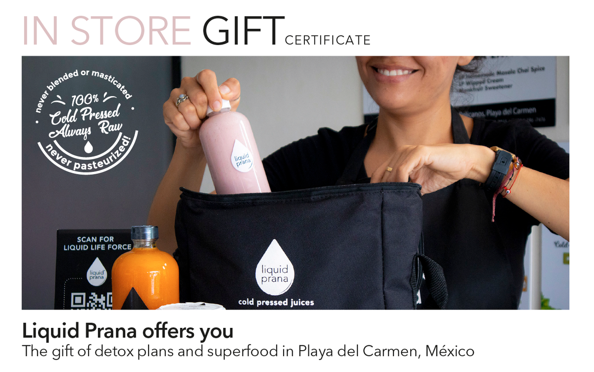 Liquid Prana In Store Gift Card