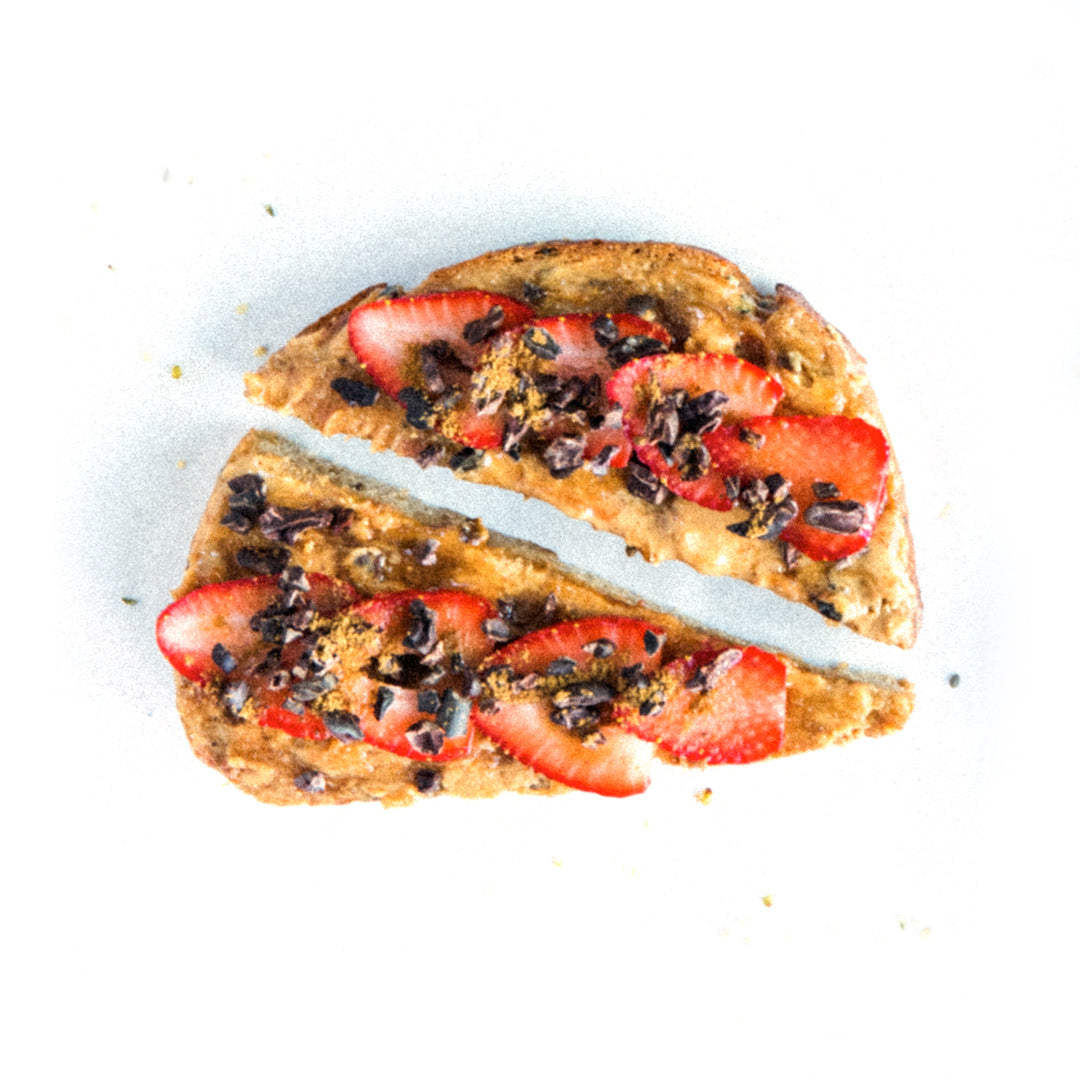 Strawberry Peanut Butter Jelly Toast